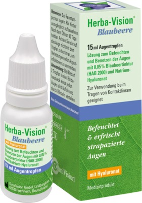 HERBA-VISION Blaubeere Augentropfen 15 ml | online kaufen