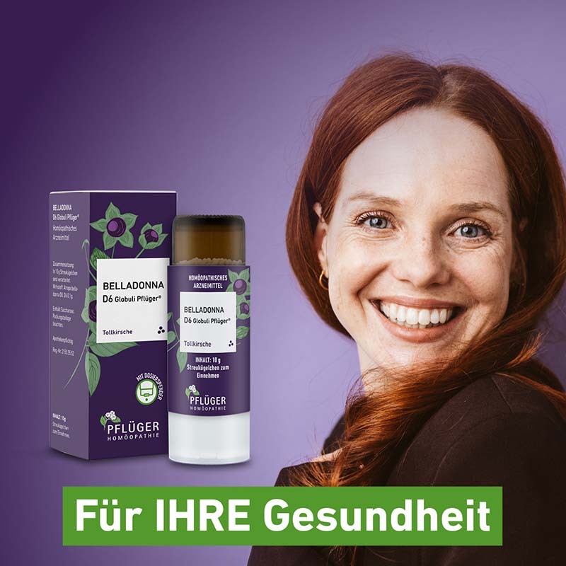 Belladonna D6 Globuli Pflüger 10 g Globuli