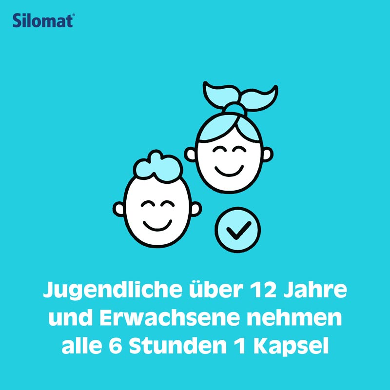 Silomat Hustenstiller Dextromethorphan Intensiv 12 St Hartkapseln