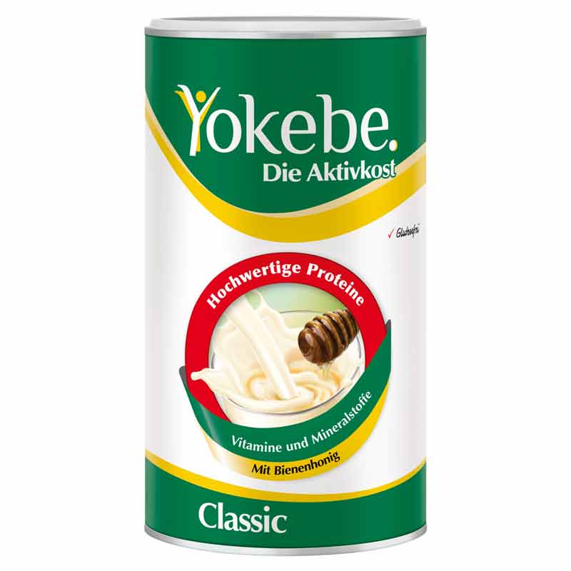 Yokebe Aktivkost Classic NF 500 g Pulver