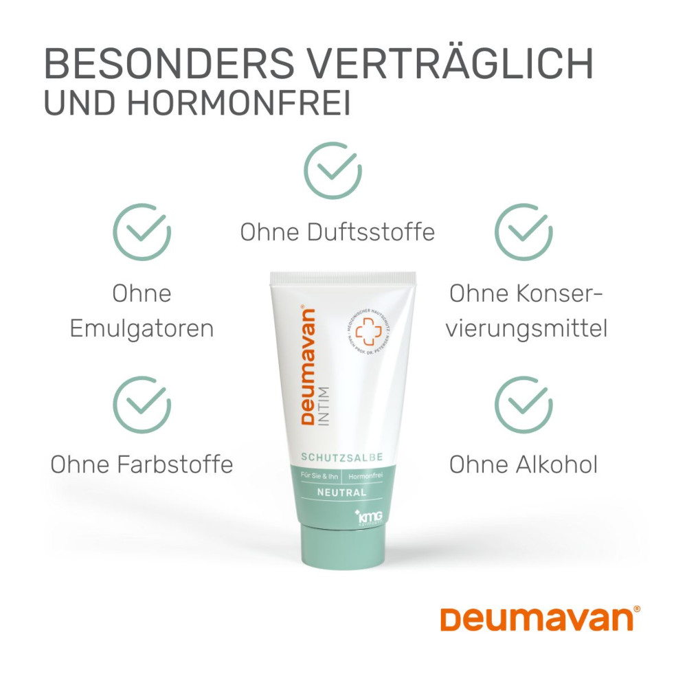 Deumavan Schutzsalbe Neutral Tube  125 ml Fettsalbe