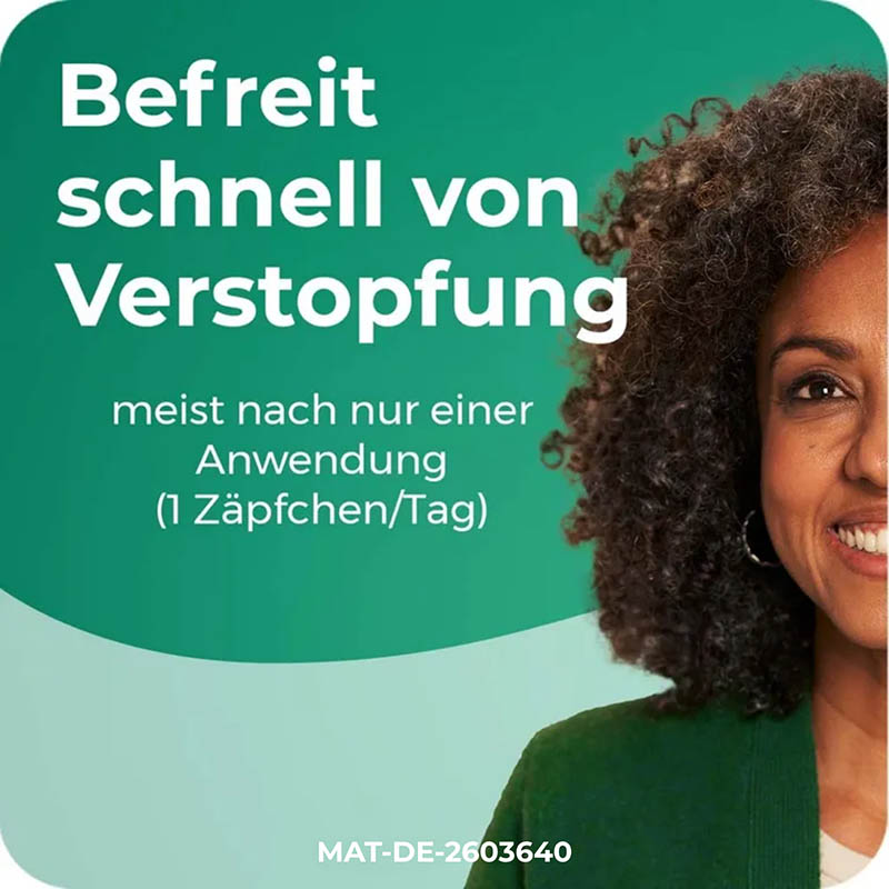 DulcoLax ZÄPFCHEN - Abführmittel bei Verstopfung  6 St Suppositorien