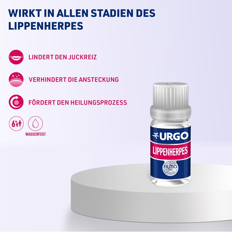 URGO LIPPENHERPES 3 ml Flüssigkeit