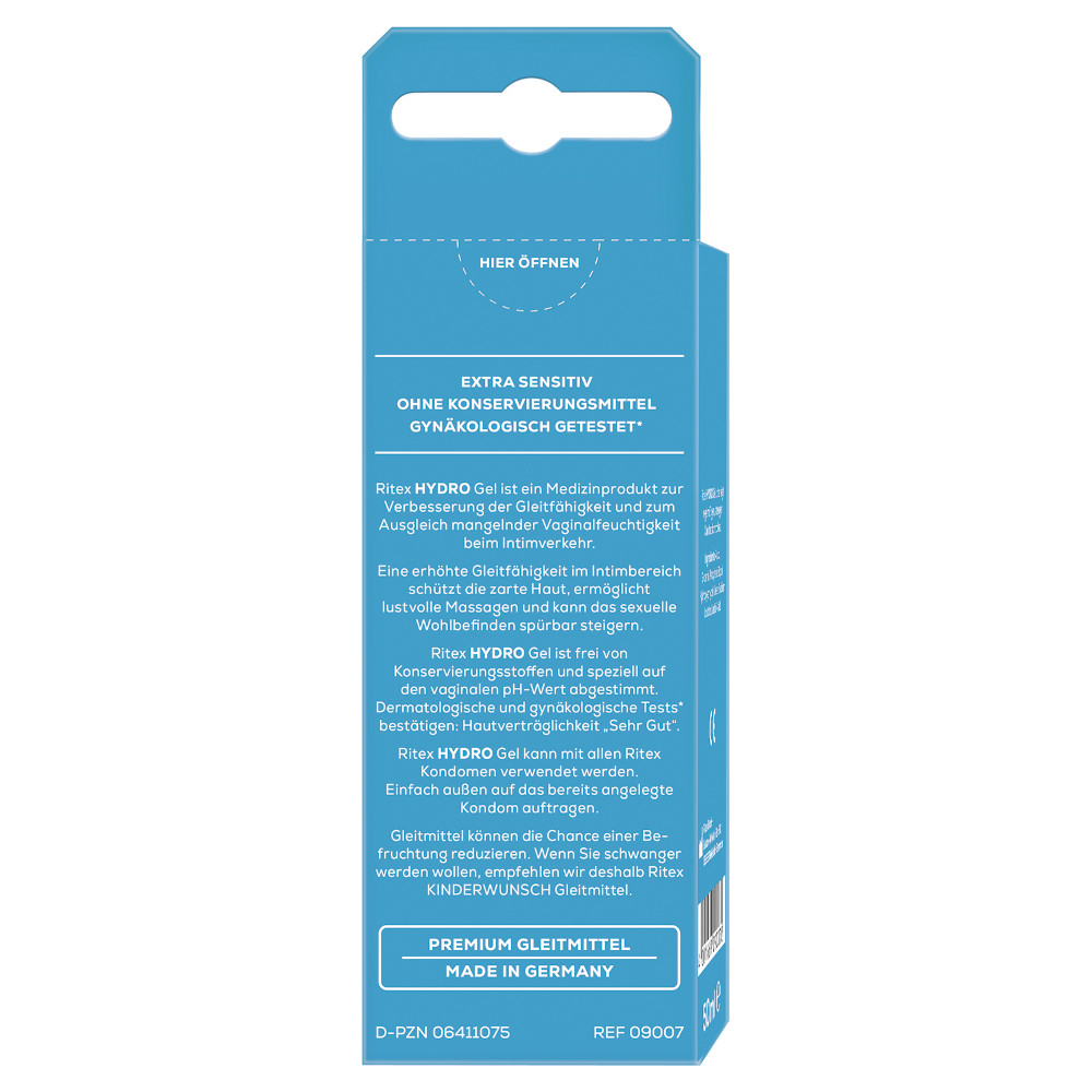 Ritex HYDRO sensitiv Gel 50 ml Gel