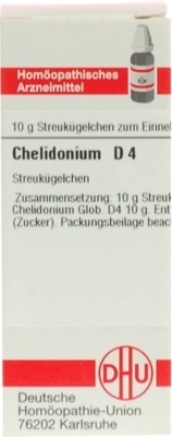 CHELIDONIUM D 4 Globuli 10 g Globuli