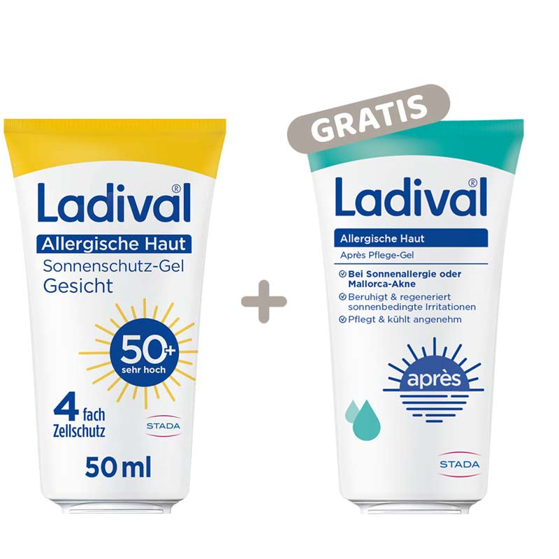 Ladival Allergische Haut Sonnenschutz-Gel Gesicht LSF 50+ 50 ml Gel
