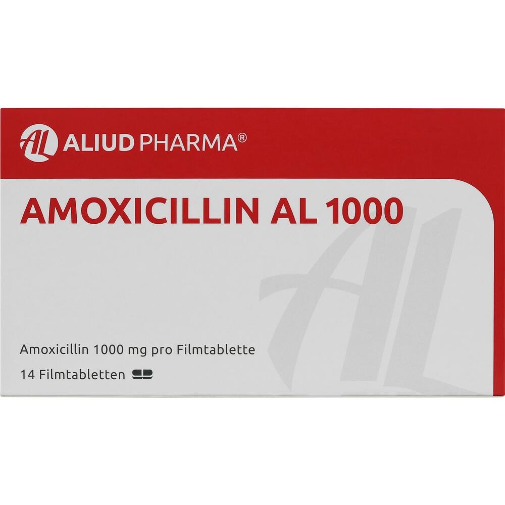 AMOXICILLIN AL 1000 14 St Filmtabletten