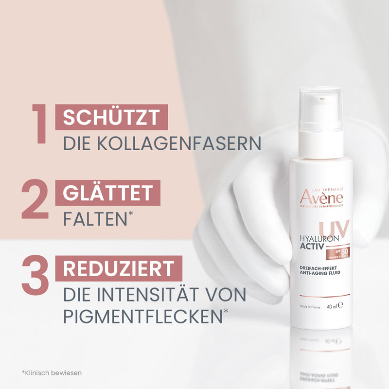 EAU THERMALE Avène UV HYALURON ACTIV SPF 50 40 ml Emulsion