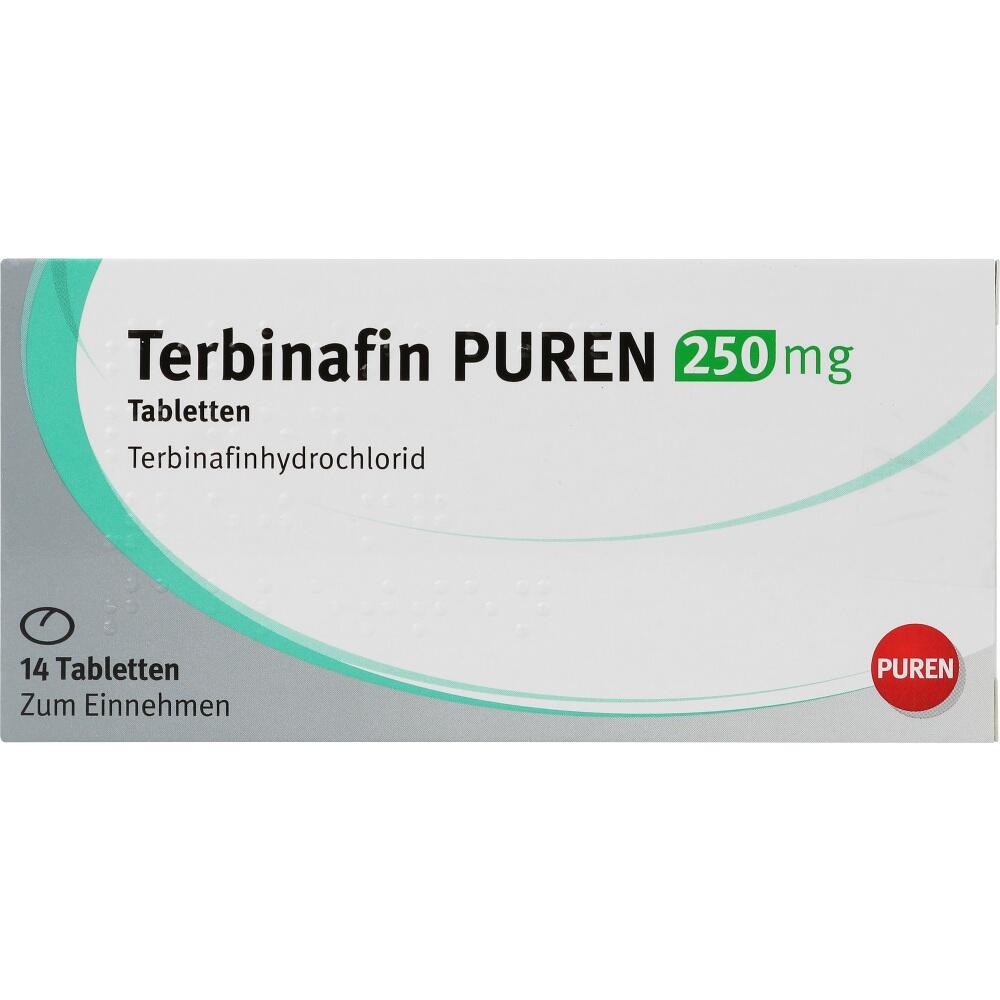 Terbinafin PUREN 250mg 14 St Tabletten