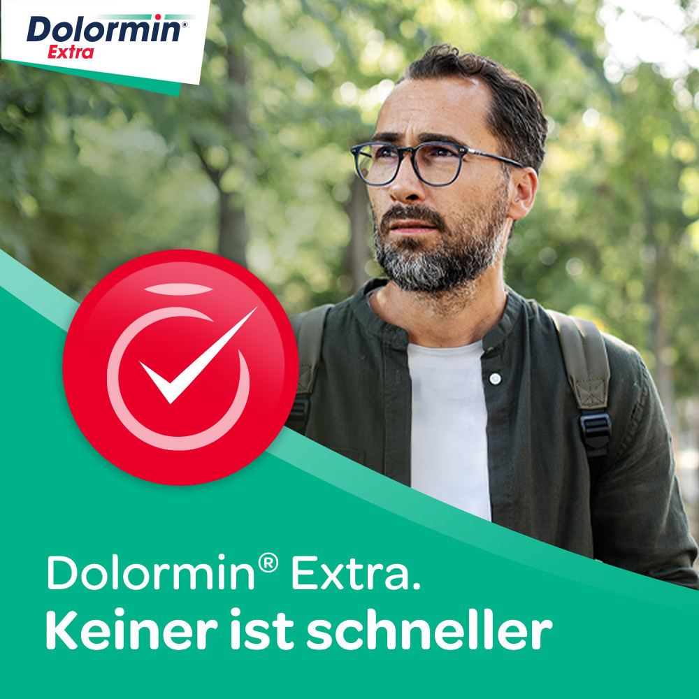 Dolormin Extra Ibu-Lysin Tabletten bei Schmerzen und Fieber