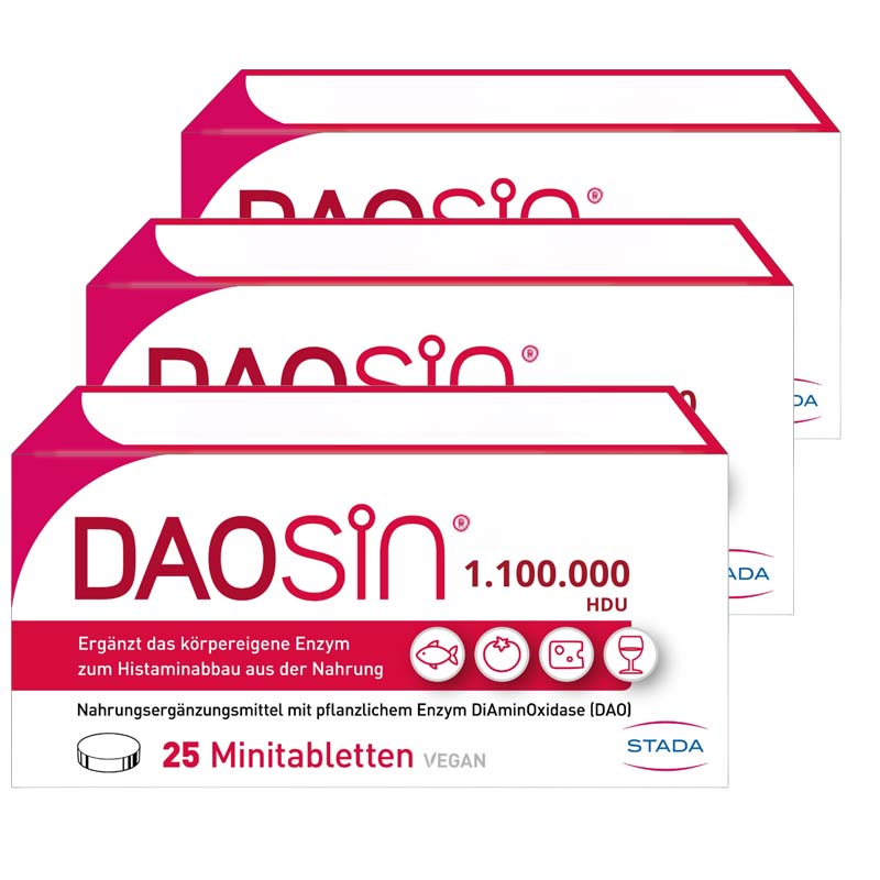 DAOsin 1.100.000 HDU 3er Set 3X25 St Tabletten