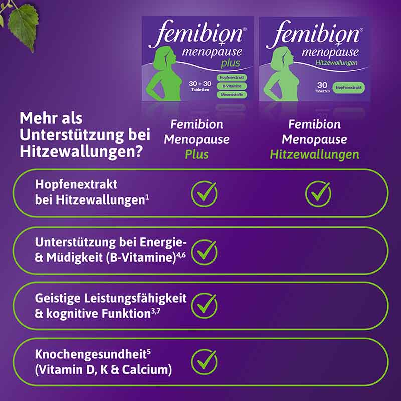 femibion menopause Hitzewallungen 90 St Tabletten