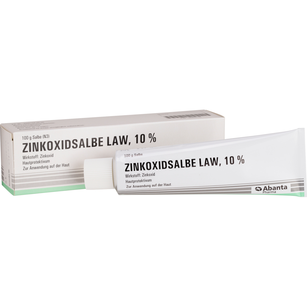 ZINKOXID Salbe LAW 100 g Salbe