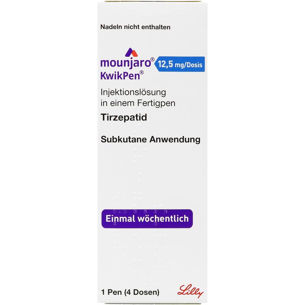 mounjaro 12,5 mg/Dosis KwikPen 1 St Injektionslösung