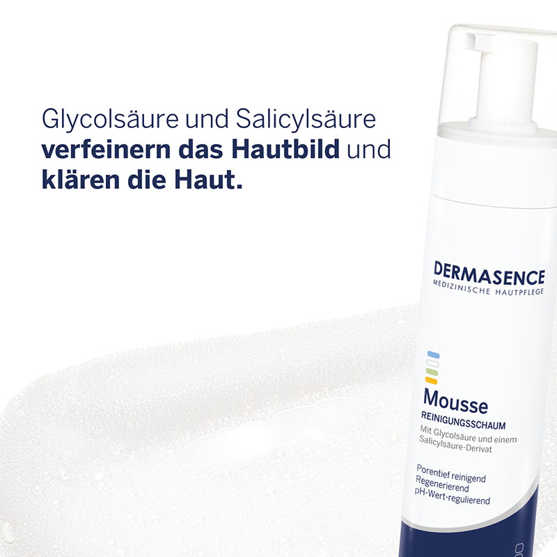 DERMASENCE Mousse REINIGUNGSSCHAUM 200 ml Schaum