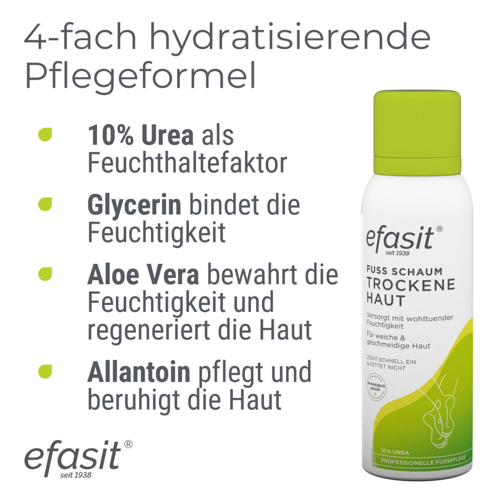 efasit FUSS SCHAUM TROCKENE HAUT 125 ml Schaum