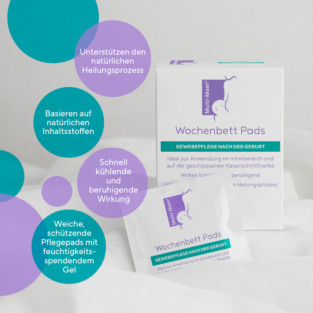 MULTI-MAM Wochenbett Pads 14 St Kompressen