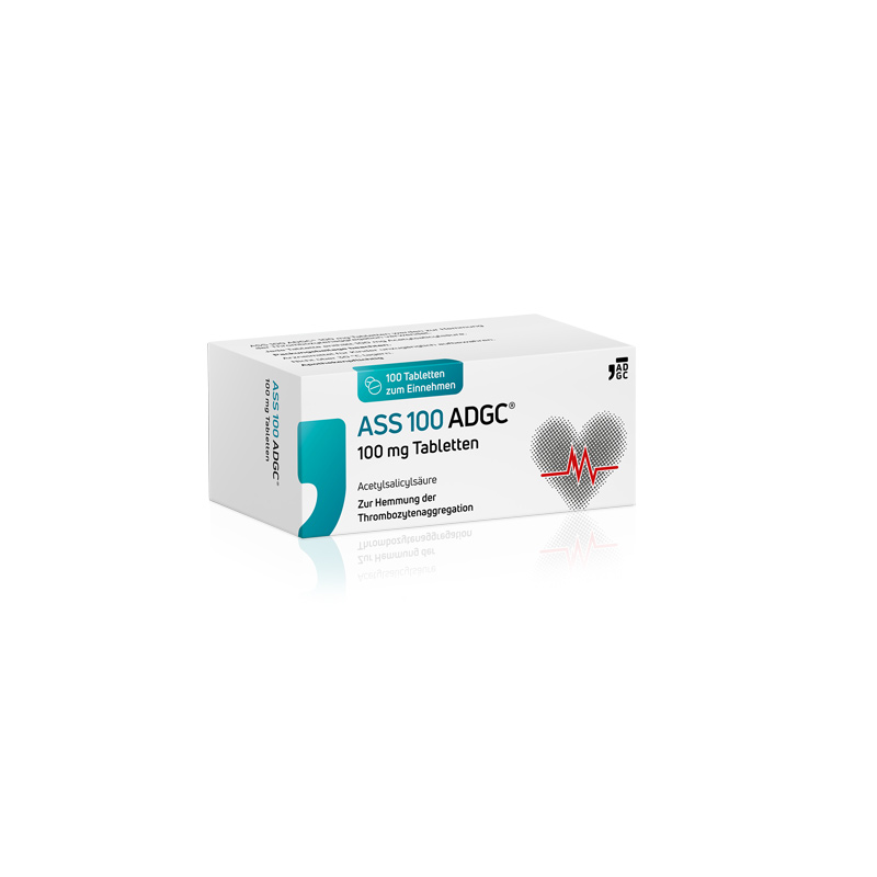 ASS 100 ADGC 100 mg 100 St Tabletten