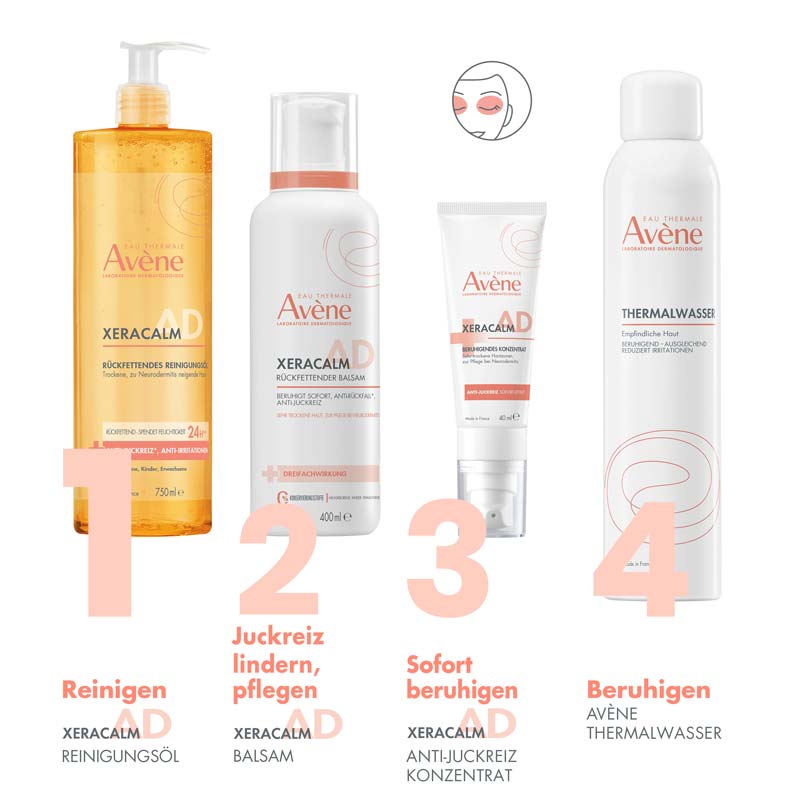 Avène XERACALM A.D RÜCKFETTENDES REINIGUNGSÖL  750 ml Öl