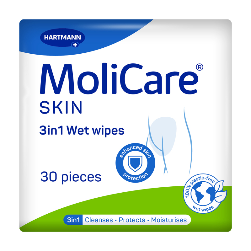 MOLICARE SKIN 3IN1 FEUCHTP 30 St Tücher