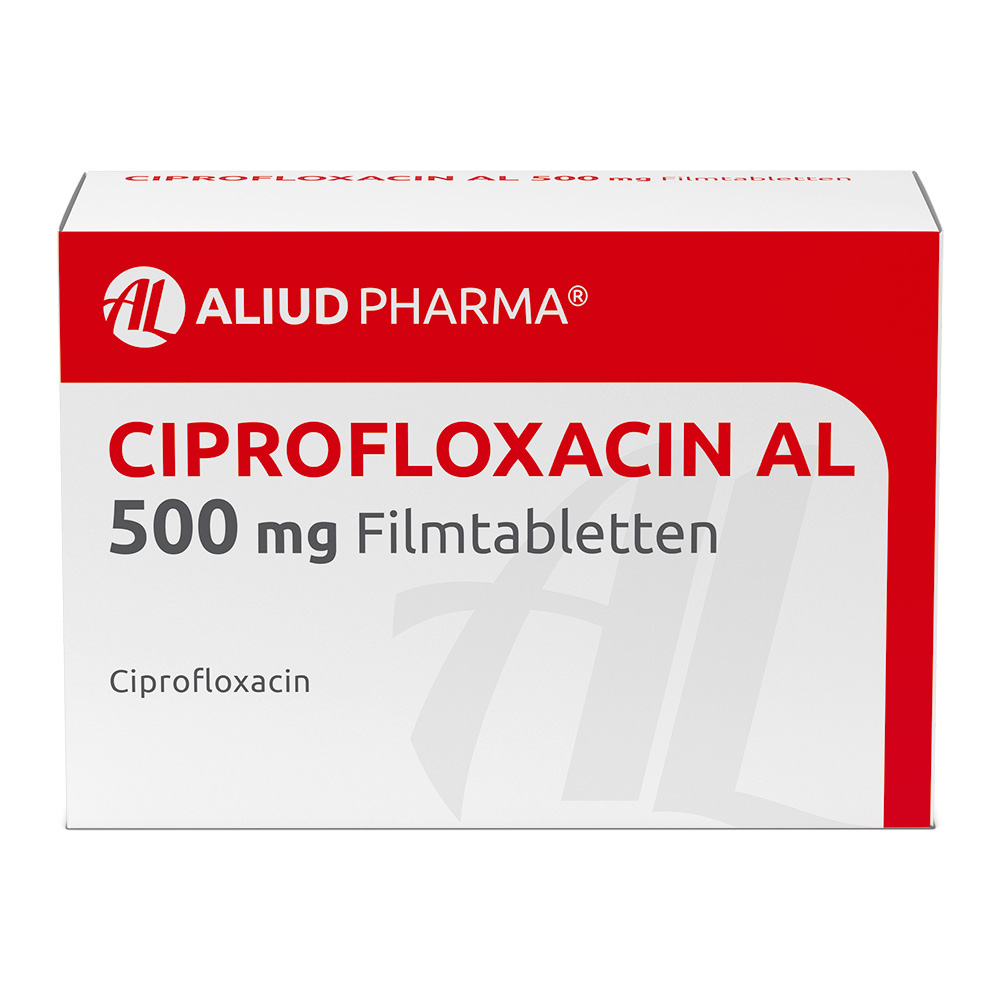 CIPROFLOXACIN AL 500mg 10 St Filmtabletten