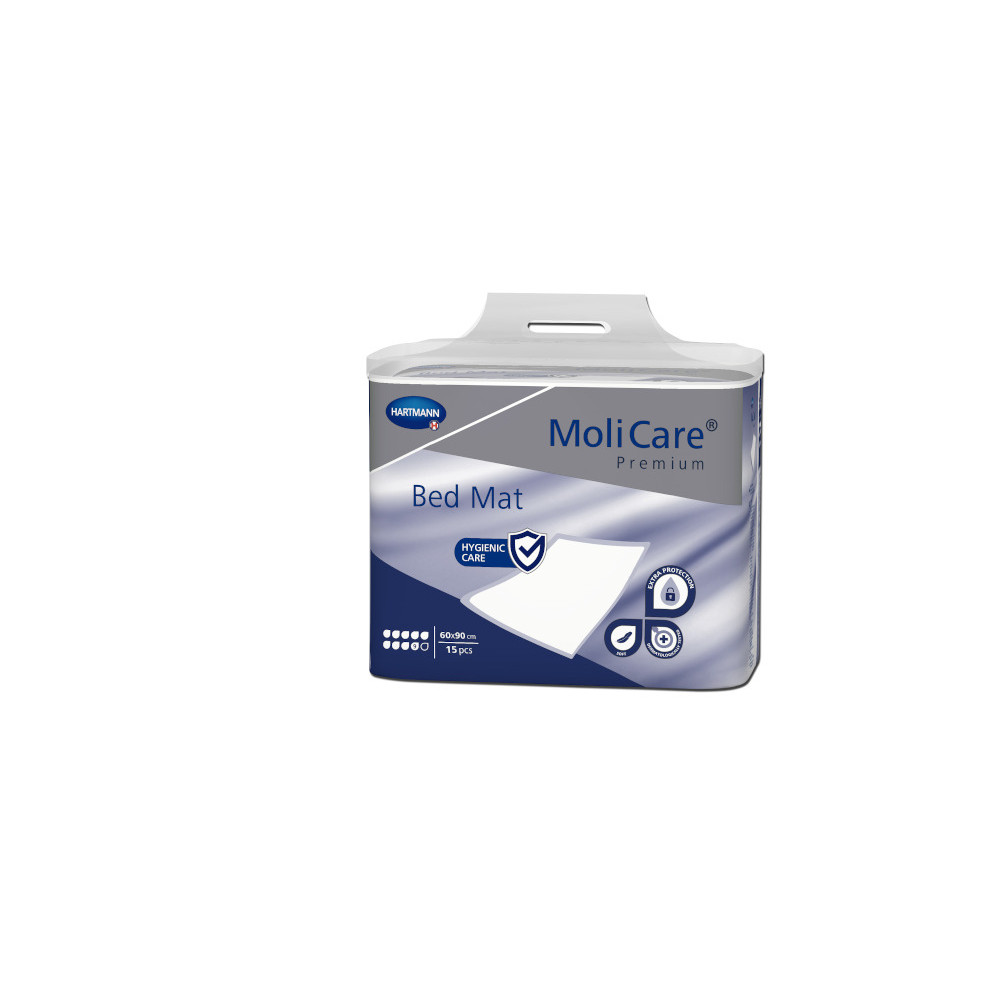 MoliCare Premium Bed Mat 9 Krankenunterlagen 60x90cm 15 St