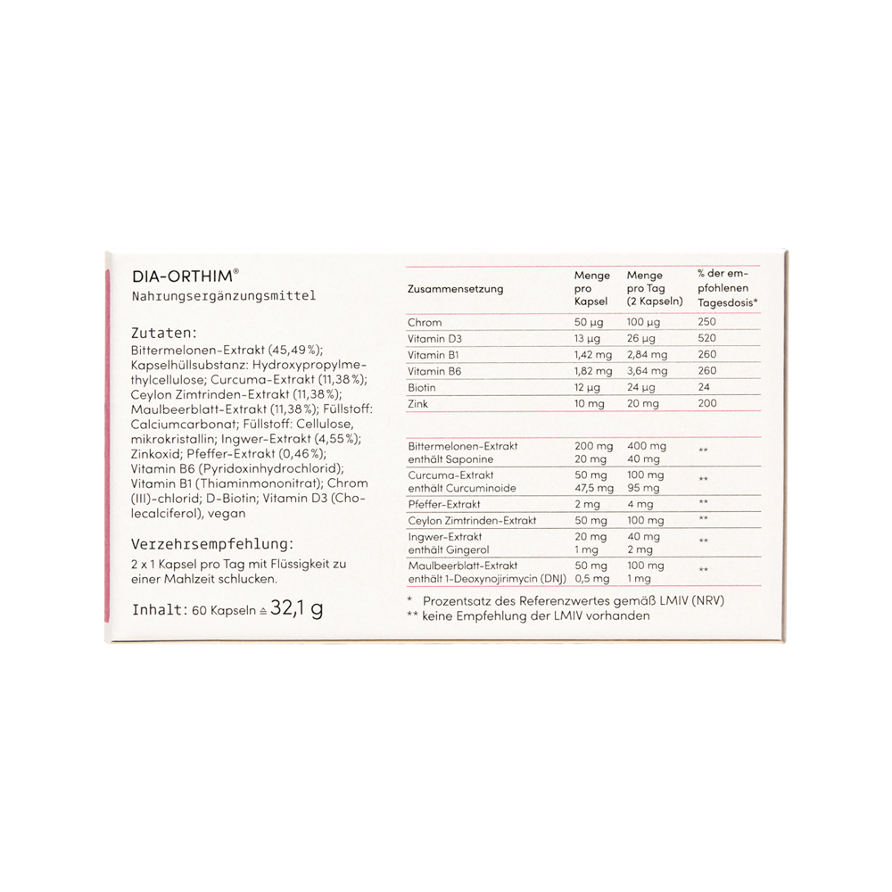 DIA-ORTHIM  60 St Kapseln