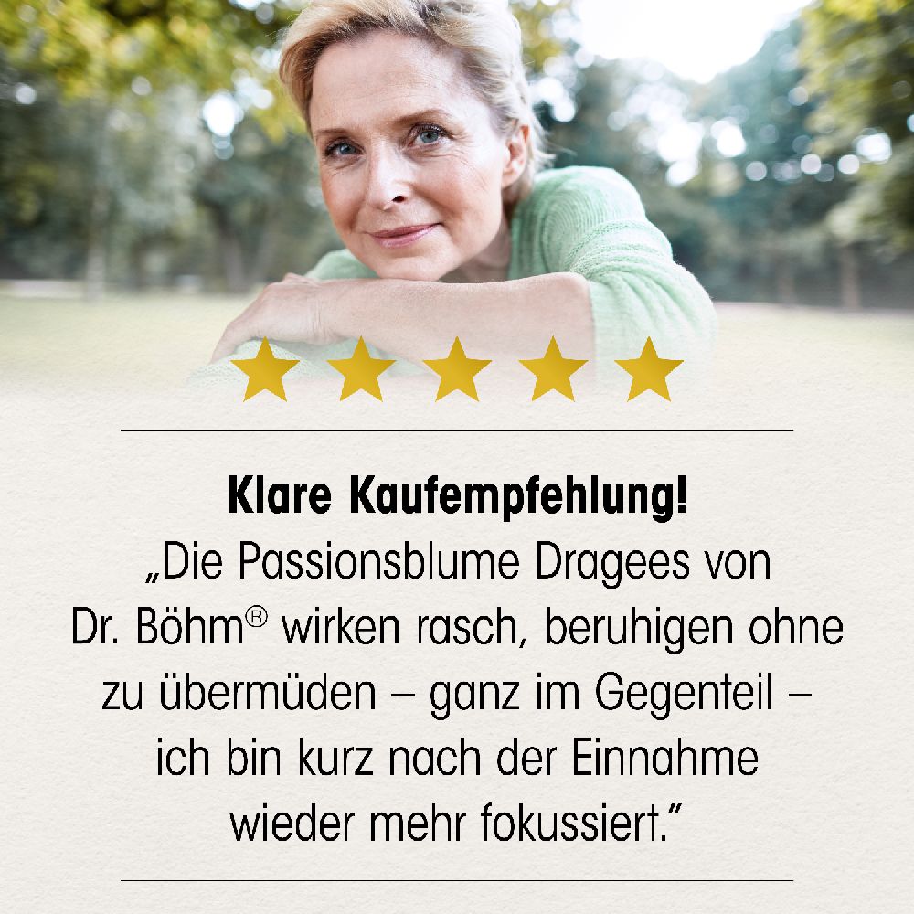 Dr. Böhm Passionsblume 425 mg 60 St Überzogene Tabletten