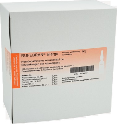 RUFEBRAN allergo Ampullen 100 St Ampullen