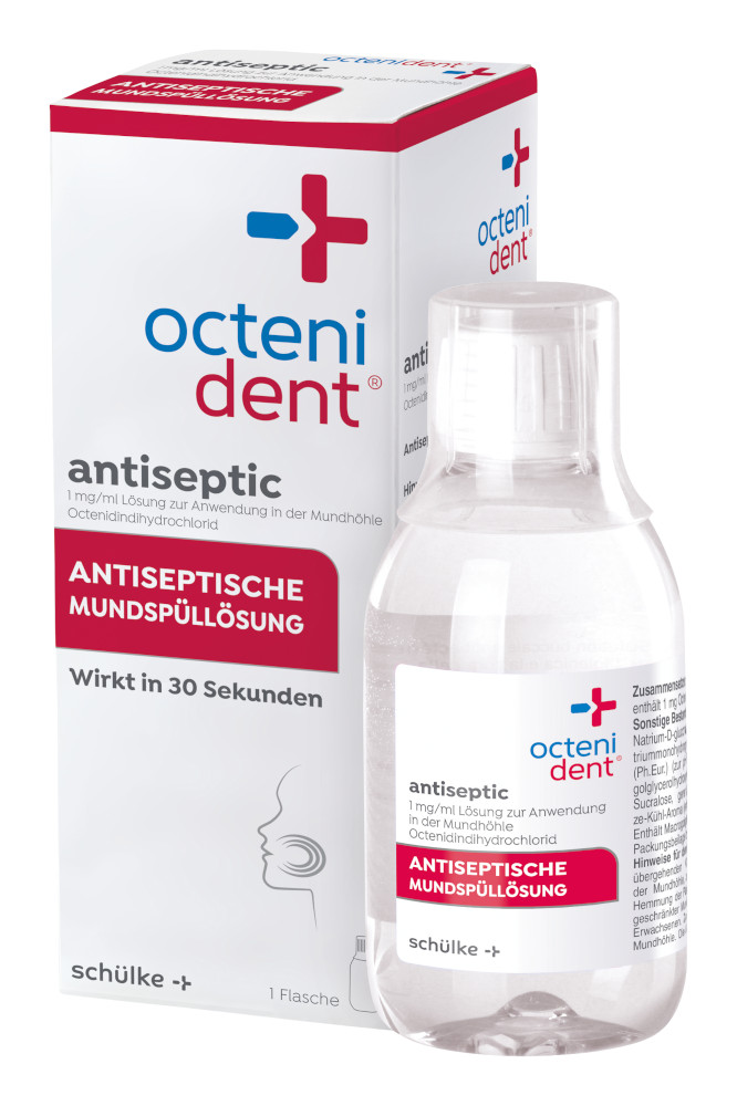 octenident antiseptic ANTISEPTISCHE MUNDSPÜLLÖSUNG 250 ml Lösung