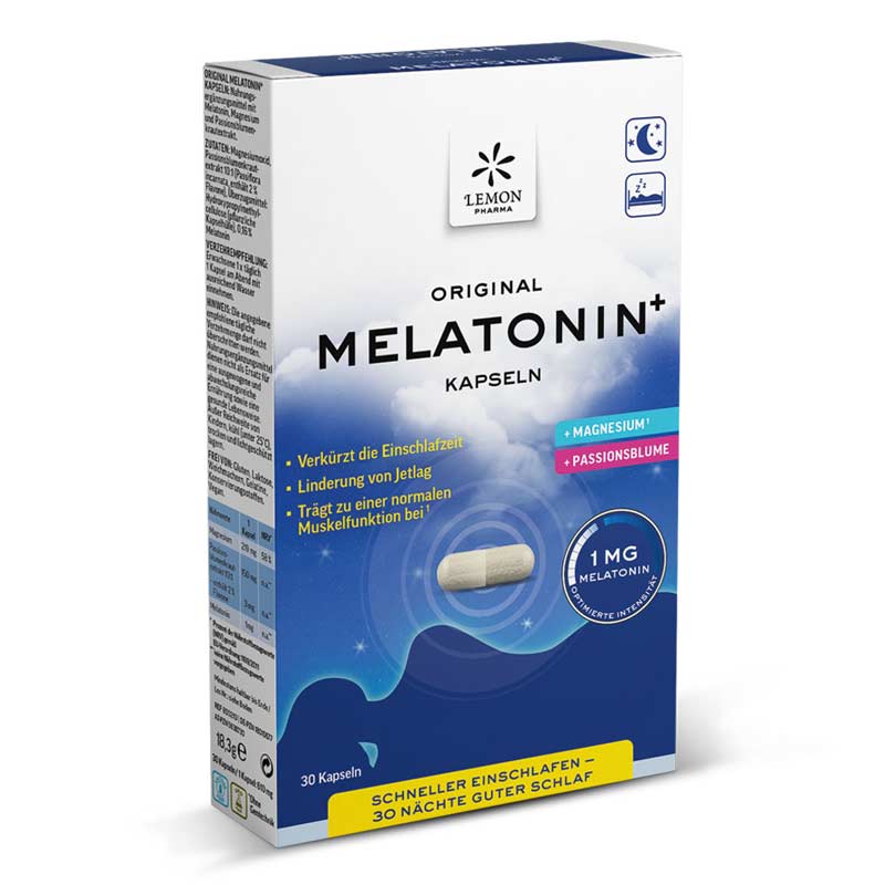 MELATONIN PLUS 30 St Kapseln