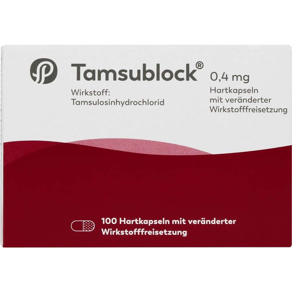 TAMSUBLOCK 0,4 mg Hartk.m.veränd.Wirkst.-Frs. 100 St Hartkapseln mit veränderter Wirkstofffreisetzung