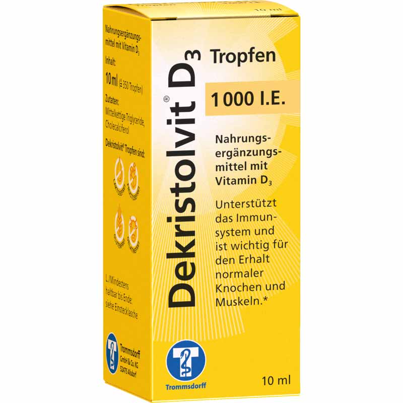 Deskristolvit D3 1.000 I.E. Tropfen  10 ml Tropfen