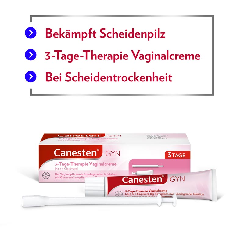Canesten GYN 3-Tage-Therapie 20 g Vaginalcreme