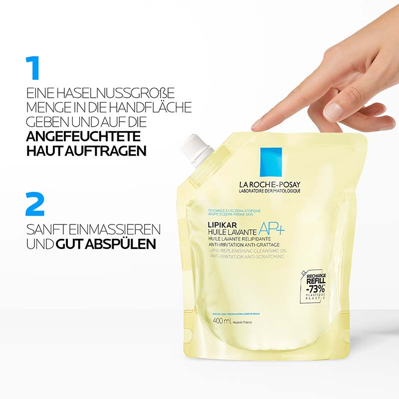 LA ROCHE-POSAY LIPIKAR HUILE LAVANTE AP+ 400 ml Öl
