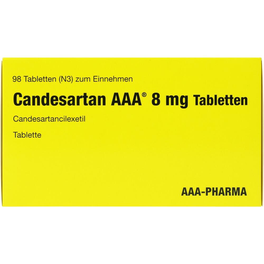 Candesartan AAA 8mg 98 St Tabletten