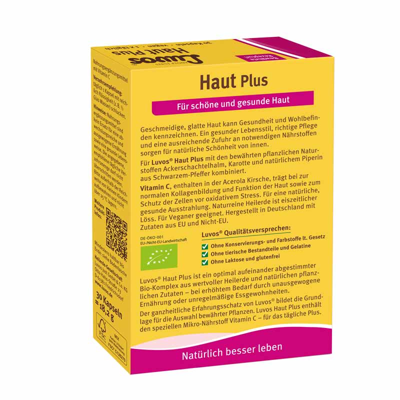 Luvos HEILERDE Haut Plus  30 St Kapseln
