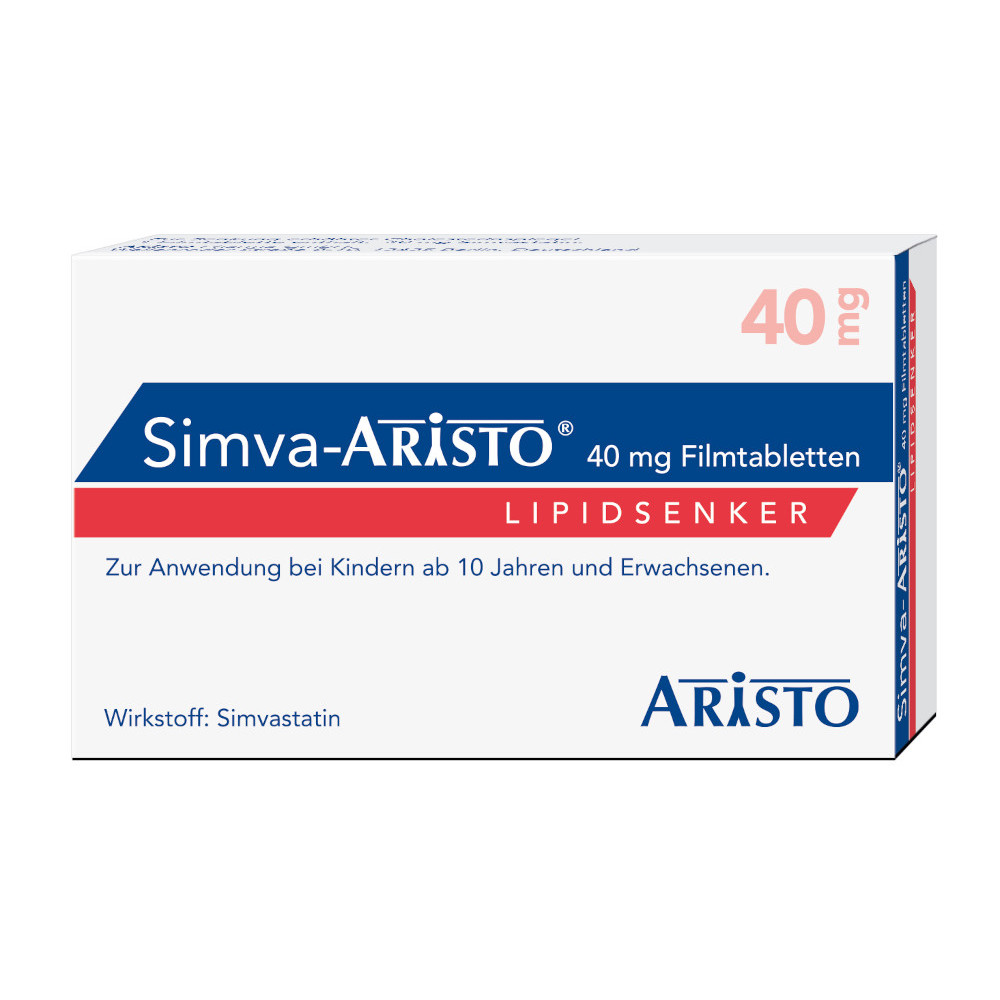 Simva-Aristo 40mg 100 St Filmtabletten