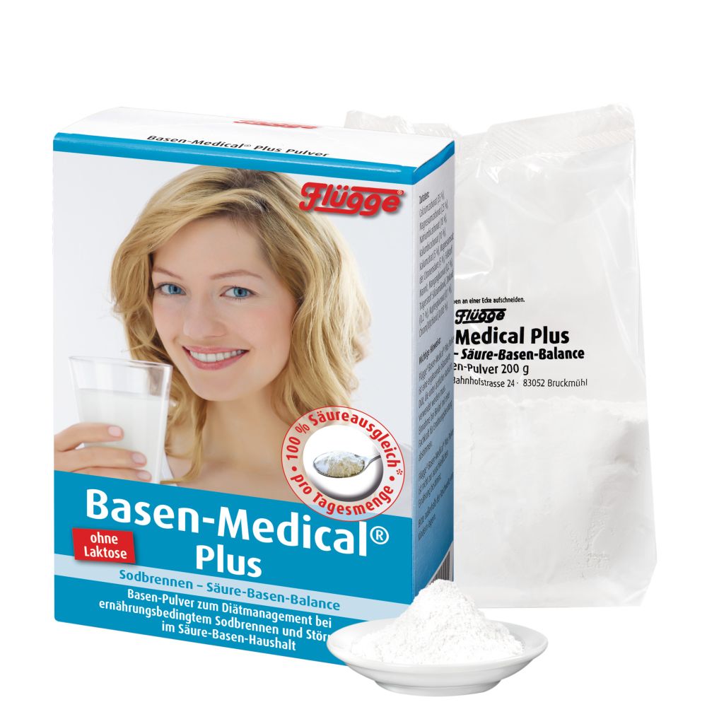 FLÜGGE Basen-Medical Plus Basen-Pulver 200 g Pulver