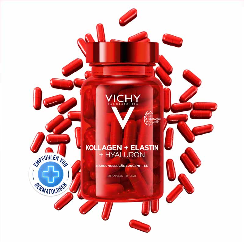VICHY KOLLAGEN + ELASTEN + HYALURON 60 St Kapseln