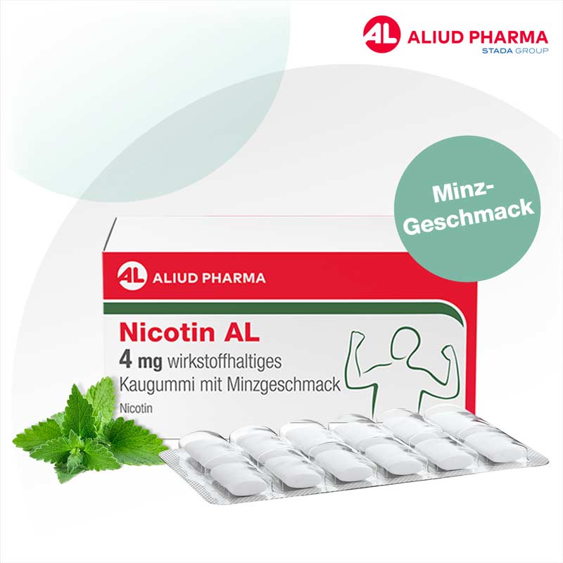 Nicotin AL 4 mg 204 St Kaugummi