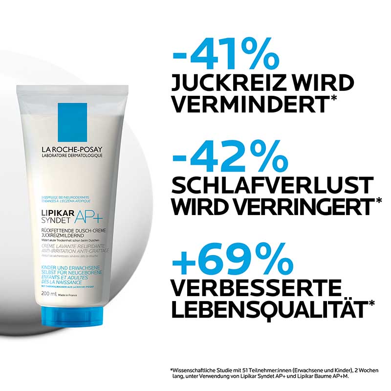 LA ROCHE-POSAY Lipikar Syndet AP+ Reinigungs-Cremegel 200 ml Gel