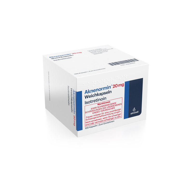 AKNENORMIN 20 mg Weichkapseln 100 St Weichkapseln