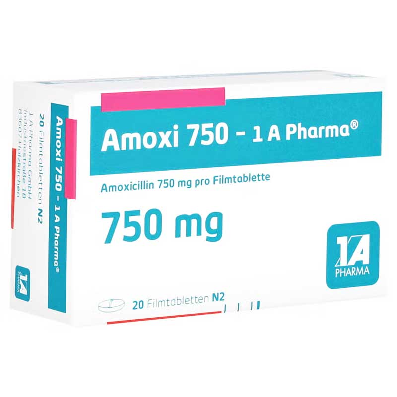 Amoxi 750-1 A Pharma 20 St Filmtabletten