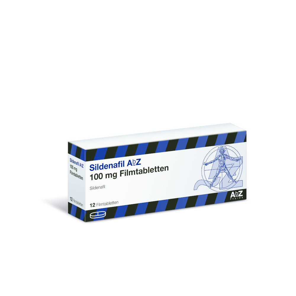 Sildenafil AbZ 100mg 12 St Filmtabletten