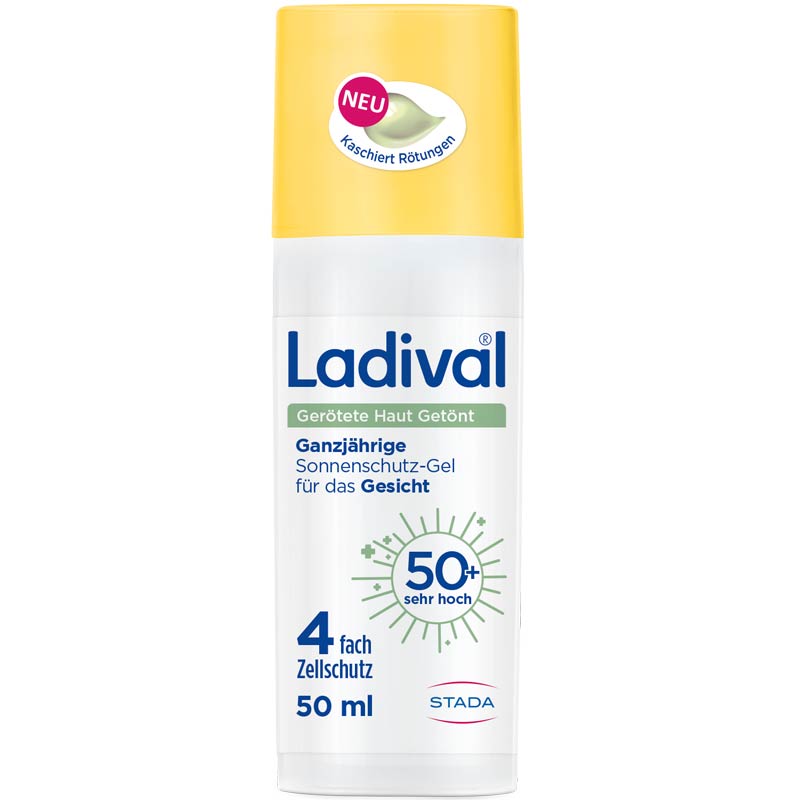 Ladival Gerötete Haut Getönt 50+ 50 ml Gel