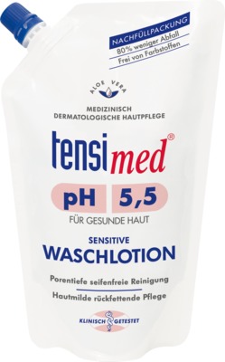 tensimed pH 5,5 WASCHLOTION Nachfüllbeutel 1000 ml Körperpflege