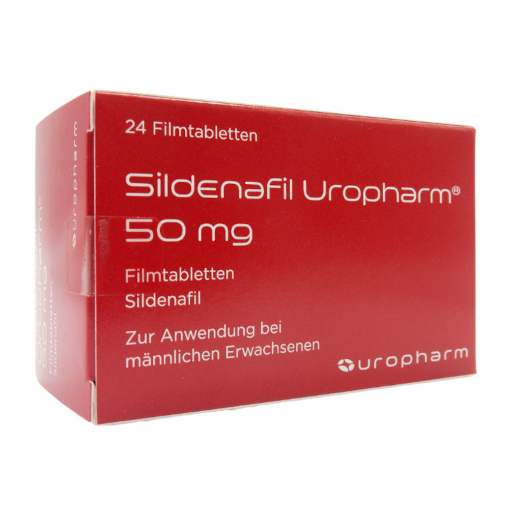 Sildenafil Uropharm 50mg 24 St Filmtabletten