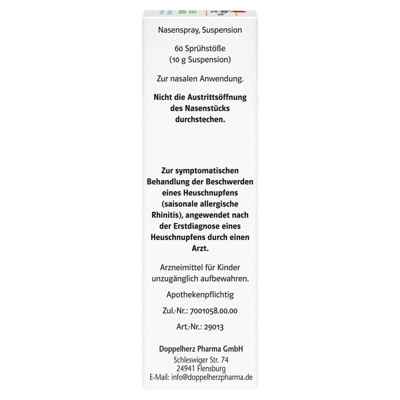 Doppelherz Pharma ALLERGO-MOMELIND 10 g Nasendosierspray