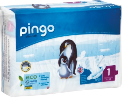 BIO WINDELN newborn 2-5 kg Pinguin PINGO SWISS 27 St